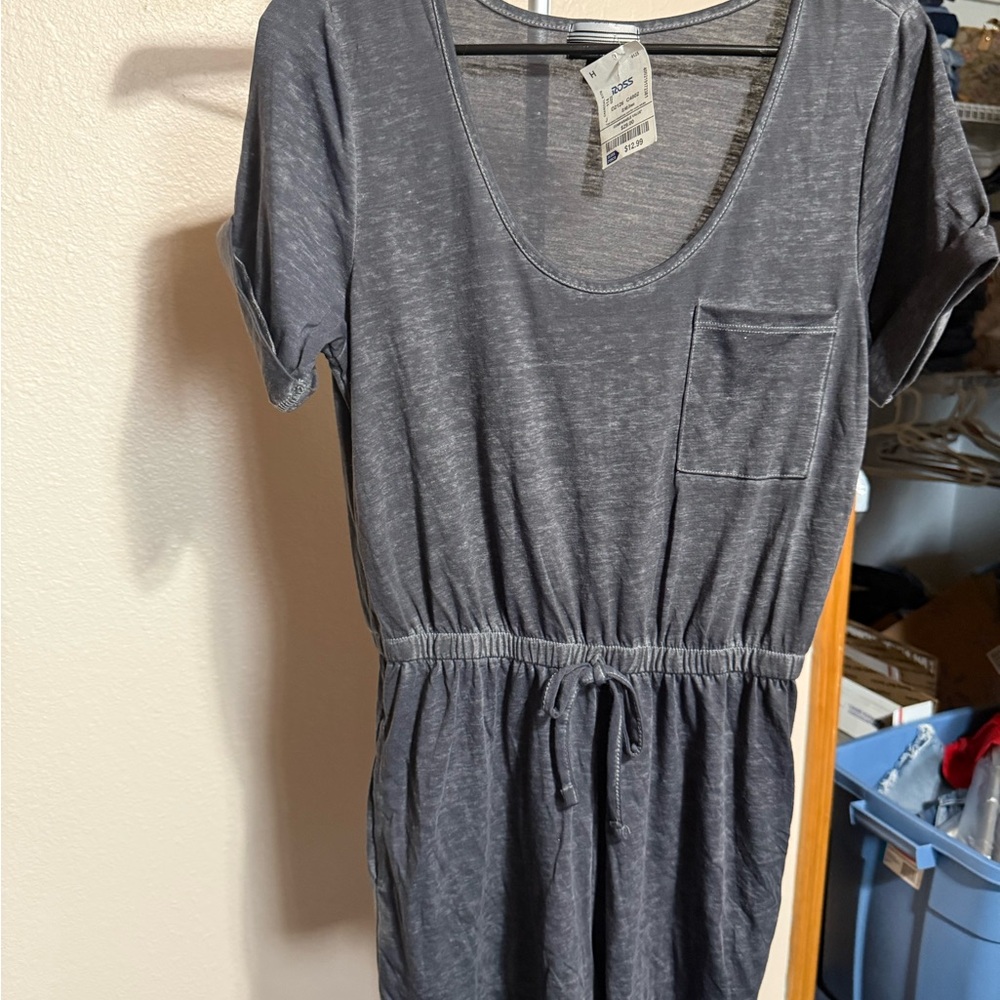 Allison Brittney‎ Gray Jumpsuit